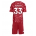 Tanie Strój piłkarski Liverpool Ronald Araujo #33 Koszulka Podstawowej dla dziecięce 2026-27 Krótkie Rękawy (+ szorty)